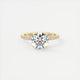 Emera Classic Pave Round Cut Diamond Engagement Ring