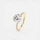 Emera Classic Pave Round Cut Diamond Engagement Ring