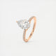 Evelyn Pear Shape Diamond Engagement Ring