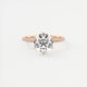 Evelyn Round Cut Diamond Engagement Ring