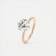 Evelyn Round Cut Diamond Engagement Ring