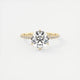 Evelyn Round Cut Diamond Engagement Ring