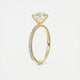 Evelyn Round Cut Diamond Engagement Ring