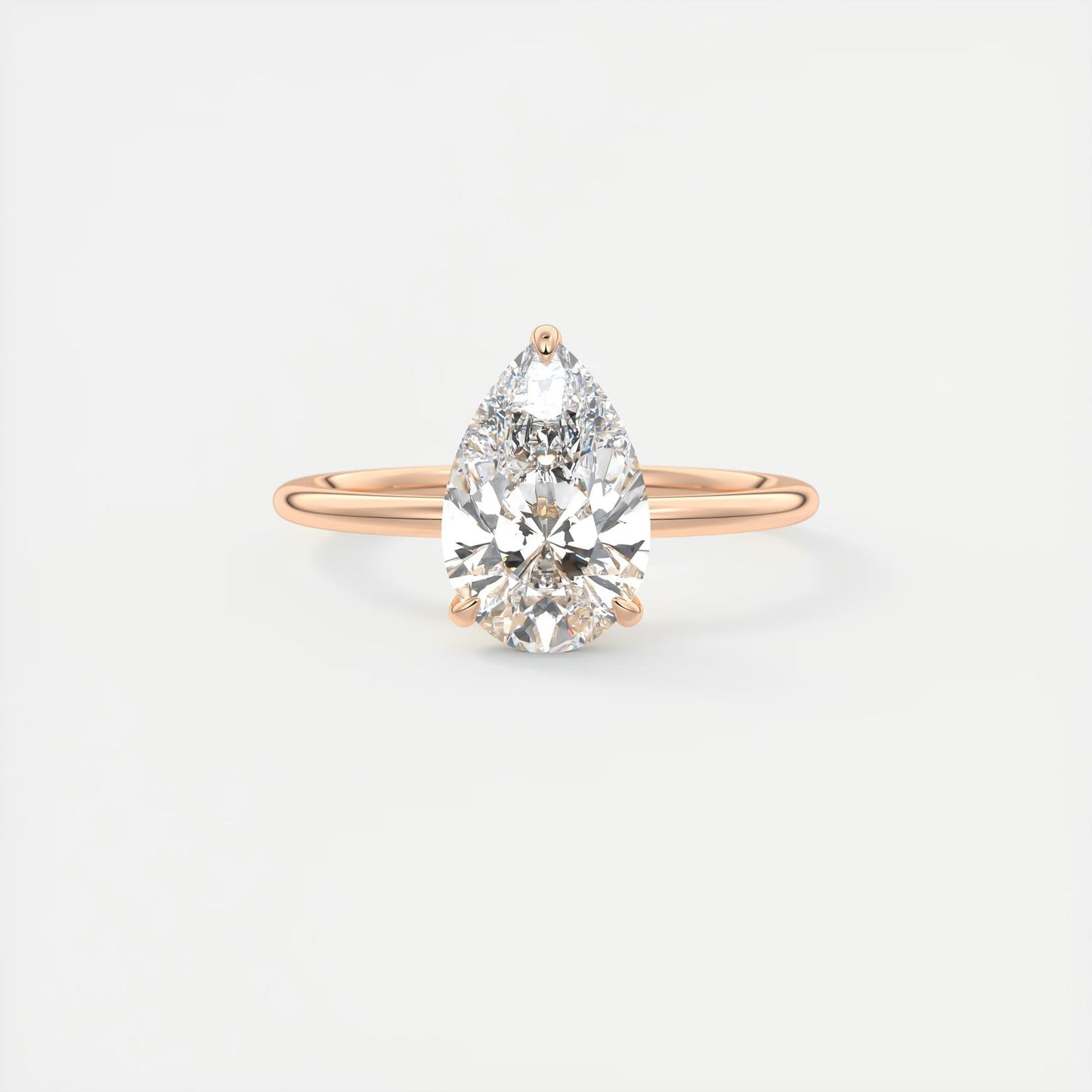 Evelyn Pear Shape Diamond Engagement Ring