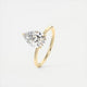 Evelyn Pear Shape Diamond Engagement Ring