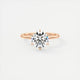 Evelyn Round Cut Diamond Engagement Ring