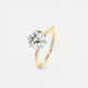 Evelyn Round Cut Diamond Engagement Ring