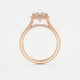 Grace Halo Cushion Cut Diamond Engagement Ring