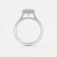 Grace Halo Cushion Cut Diamond Engagement Ring