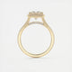 Grace Halo Cushion Cut Diamond Engagement Ring