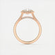 Grace Halo Oval Cut Diamond Engagement Ring