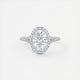 Grace Halo Oval Cut Diamond Engagement Ring