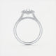 Grace Halo Oval Cut Diamond Engagement Ring
