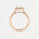 Grace Halo Pear Shape Diamond Engagement Ring