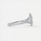 Grace Halo Pear Shape Diamond Engagement Ring