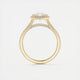 Grace Halo Pear Shape Diamond Engagement Ring