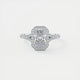 Grace Halo Radiant Cut Diamond Engagement Ring