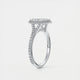 Grace Halo Radiant Cut Diamond Engagement Ring