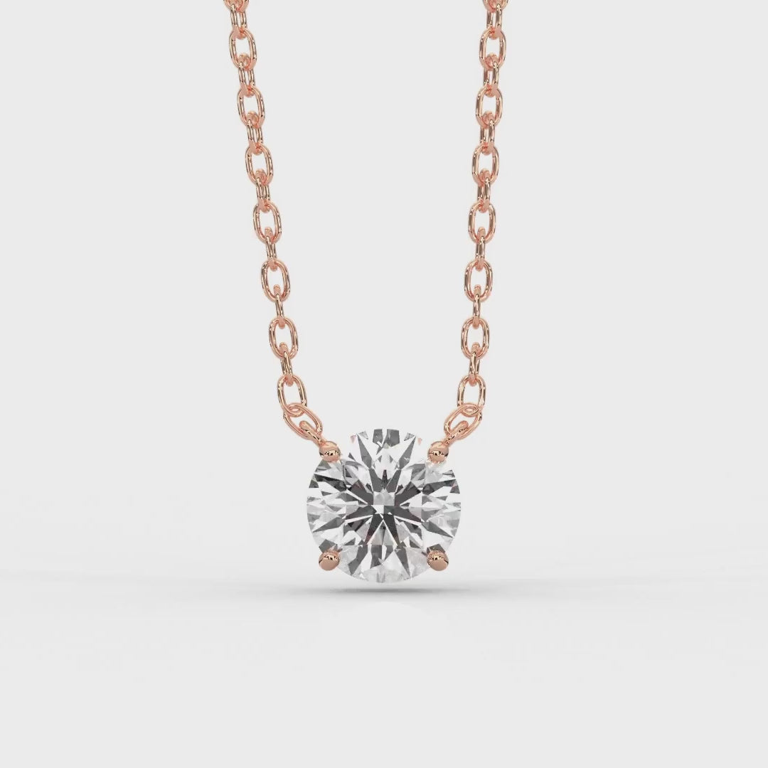 Diamond Size_1 carat | Precious Metal_Rose Gold