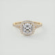 Grace Halo Cushion Cut Diamond Engagement Ring