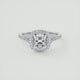 Grace Halo Cushion Cut Diamond Engagement Ring