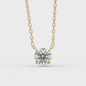 Diamond Size_1 carat | Precious Metal_Yellow Gold