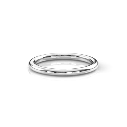Solitaire Wedding Band