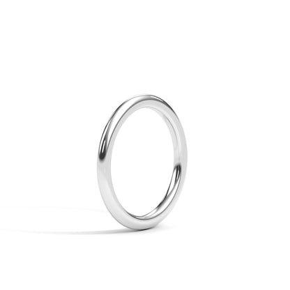 Solitaire Wedding Band