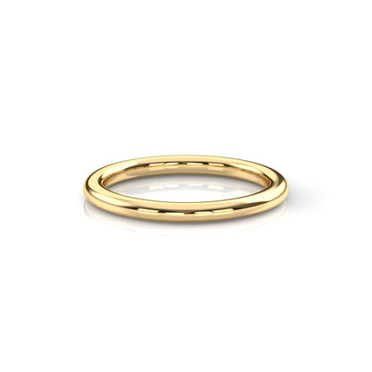 Solitaire Wedding Band