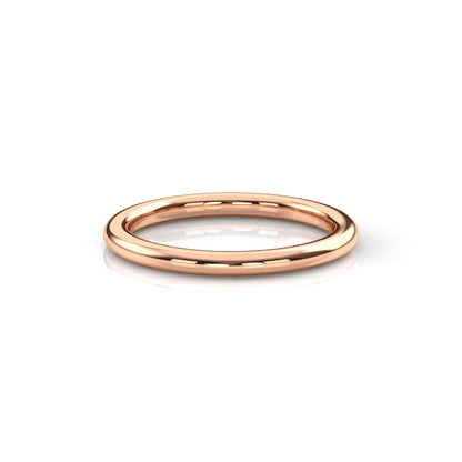 Solitaire Wedding Band