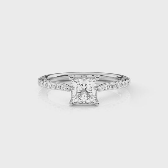 Diamond Size_1 carat | Style_With Diamonds | Precious Metal_White Gold