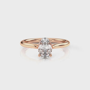 Diamond Size_1 carat | Style_Solitaire | Precious Metal_Rose Gold