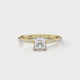 Diamond Size_1 carat | Style_With Diamonds | Precious Metal_Yellow Gold