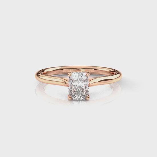 Diamond Size_1 carat | Style_Solitaire | Precious Metal_Rose Gold