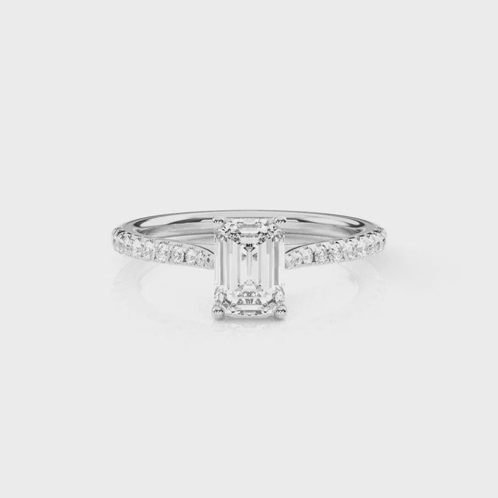 Diamond Size_1 carat | Style_With Diamonds | Precious Metal_White Gold
