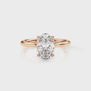 Diamond Size_2 carat | Style_Solitaire | Precious Metal_Rose Gold