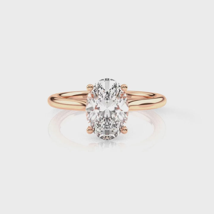 Diamond Size_2 carat | Style_Solitaire | Precious Metal_Rose Gold
