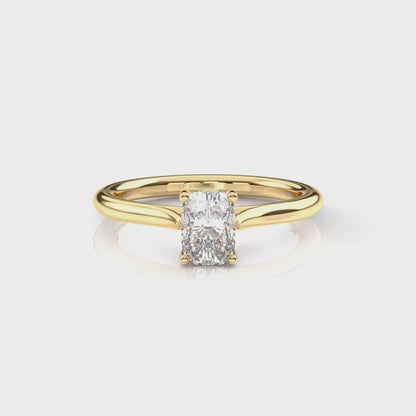 Diamond Size_1 carat | Style_Solitaire | Precious Metal_Yellow Gold