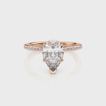 Diamond Size_2 carat | Style_With Diamonds | Precious Metal_Rose Gold