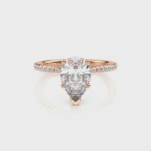 Diamond Size_2 carat | Style_With Diamonds | Precious Metal_Rose Gold