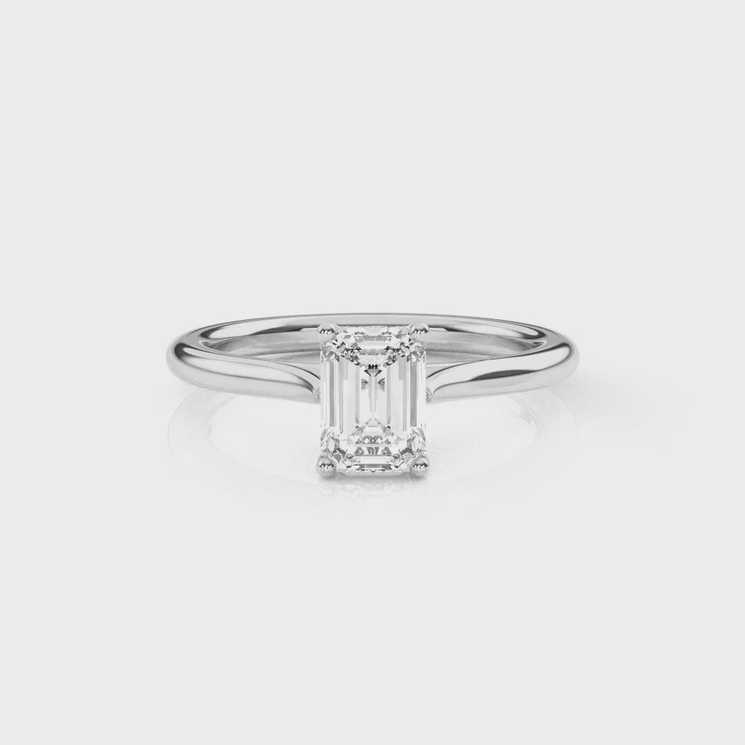 Diamond Size_1 carat | Style_Solitaire | Precious Metal_White Gold