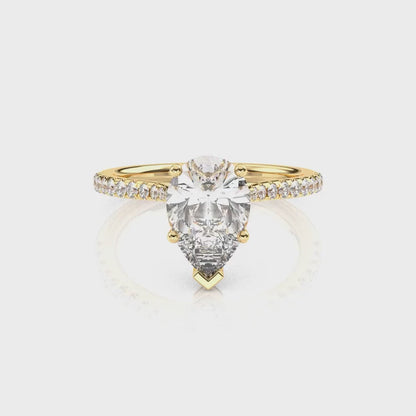 Diamond Size_2 carat | Style_With Diamonds | Precious Metal_Yellow Gold