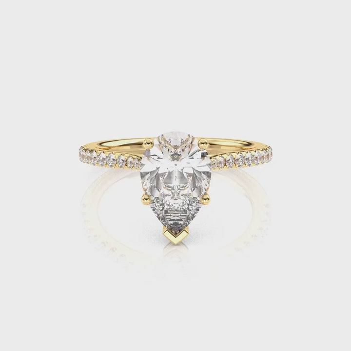 Diamond Size_2 carat | Style_With Diamonds | Precious Metal_Yellow Gold