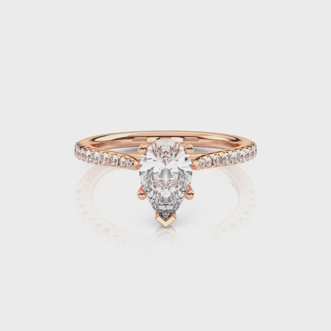 Diamond Size_1 carat | Style_With Diamonds | Precious Metal_Rose Gold