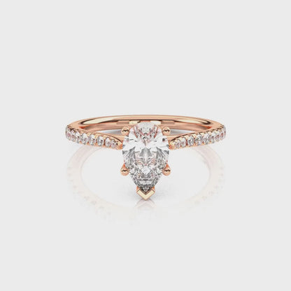 Diamond Size_1 carat | Style_With Diamonds | Precious Metal_Rose Gold