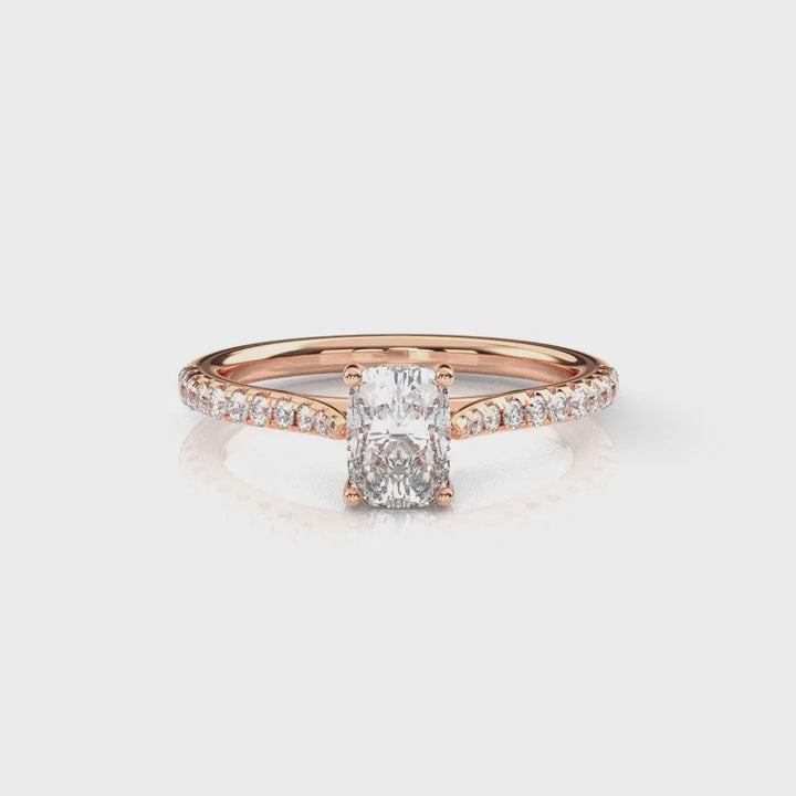 Diamond Size_1 carat | Style_With Diamonds | Precious Metal_Rose Gold