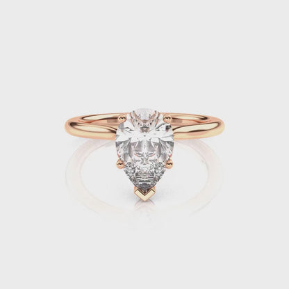 Diamond Size_2 carat | Style_Solitaire | Precious Metal_Rose Gold