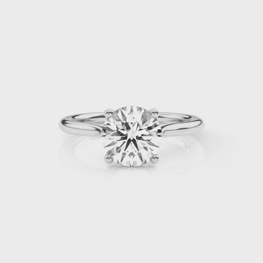 Diamond Size_2 carat | Style_Solitaire | Precious Metal_White Gold