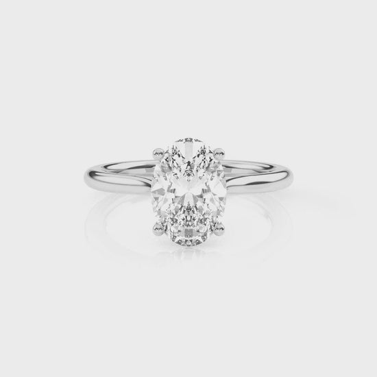 Diamond Size_2 carat | Style_Solitaire | Precious Metal_White Gold