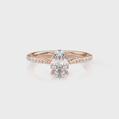 Diamond Size_1 carat | Style_With Diamonds | Precious Metal_Rose Gold